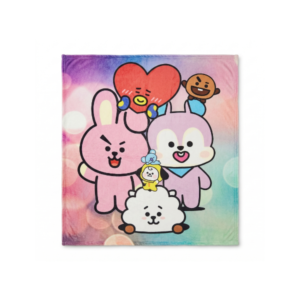 Cobija Ultra Soft "BT21 Galaxy Friends" – Edición Especial / 1.55 x 1.70 cms